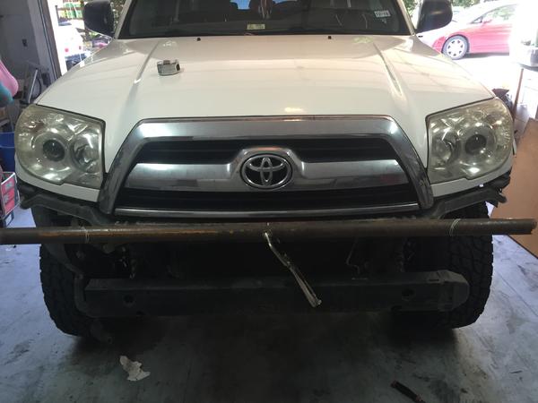 My starting point for my bumper