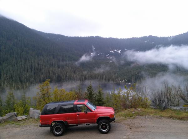 Near Mt Rainier and the Carbon River
