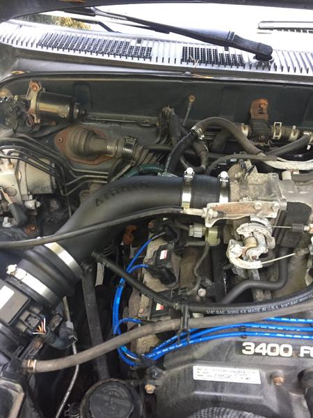 New Airraid intake.