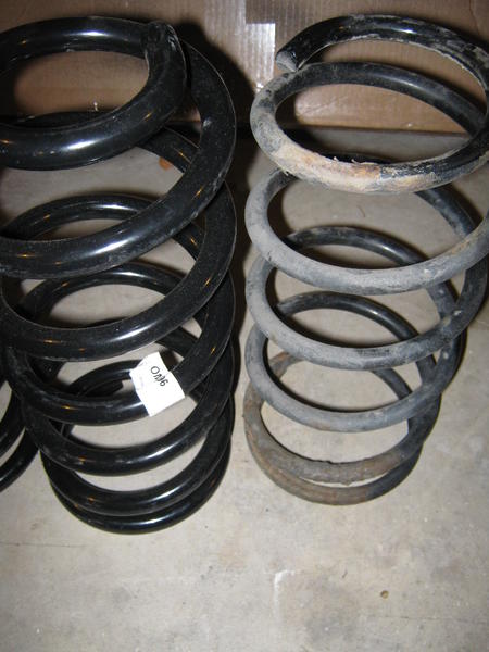 New and old coils.