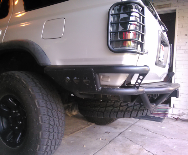 new back bumper and tail lights
