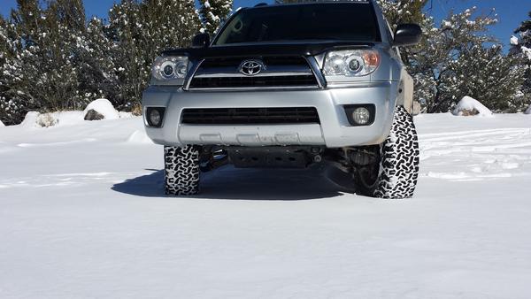 New BFG's in the snow.