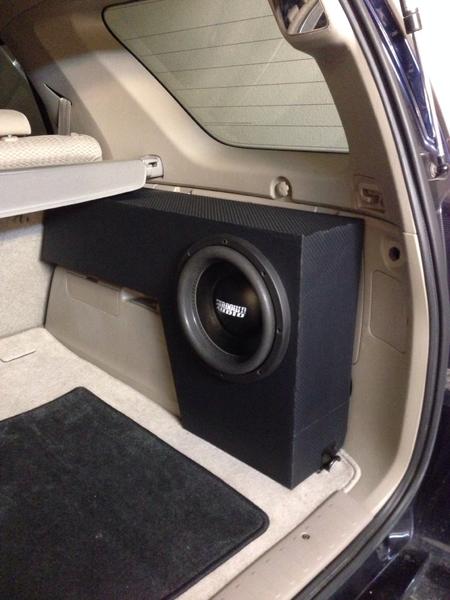 New box and sub install