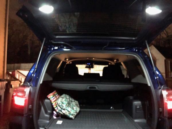 New cargo lighting.