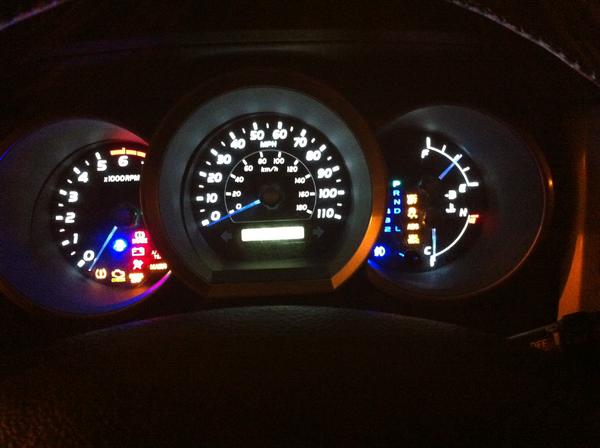 New Dash now white with blue needles