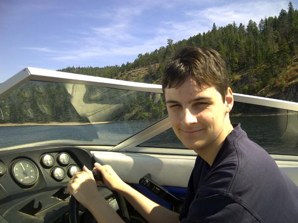 new driver! My youngest!
