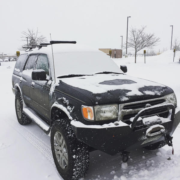 New Front End in the snow