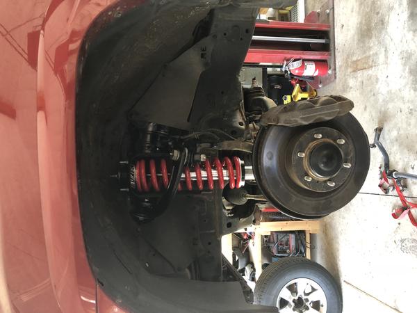 New Front Shocks