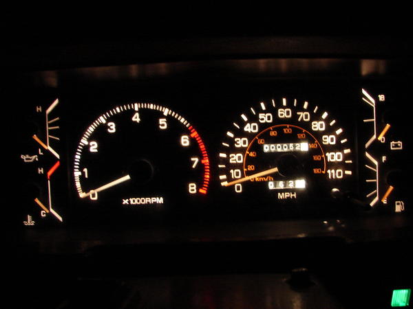 New halogen bulbs.
