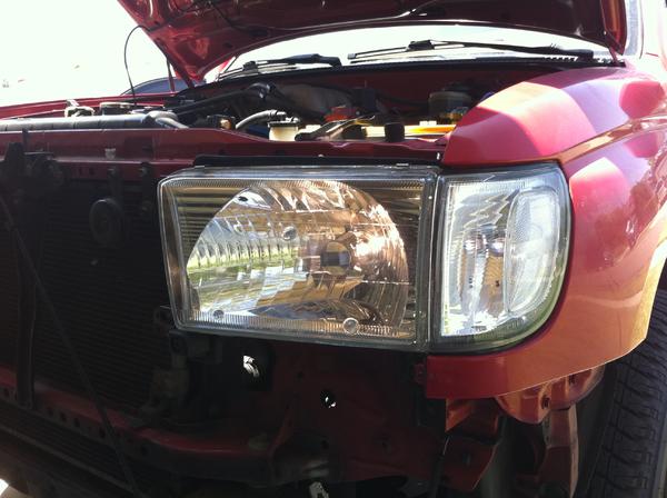 New Headlight and Clear Corner