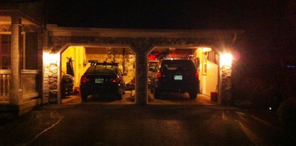 New house...the 4R finally gets a garage!
