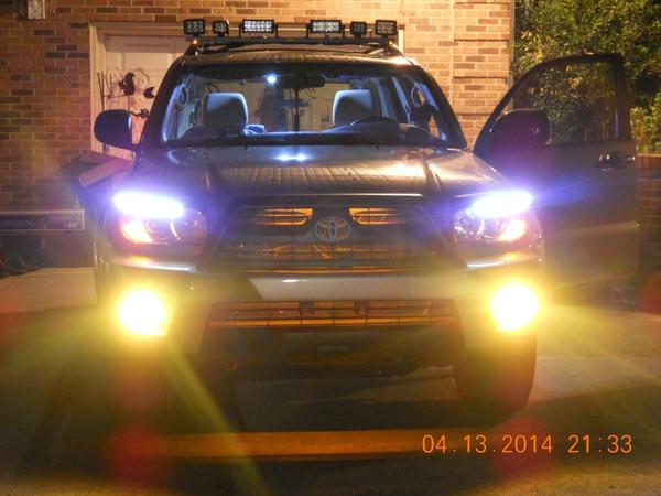 New hyper-yellow fog bulbs.