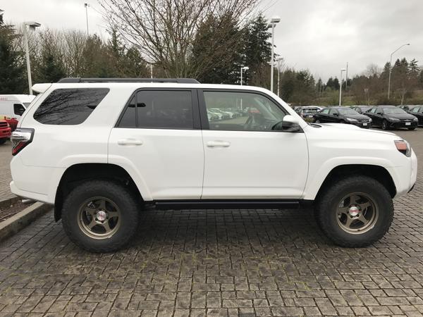 New lift wheels and tires