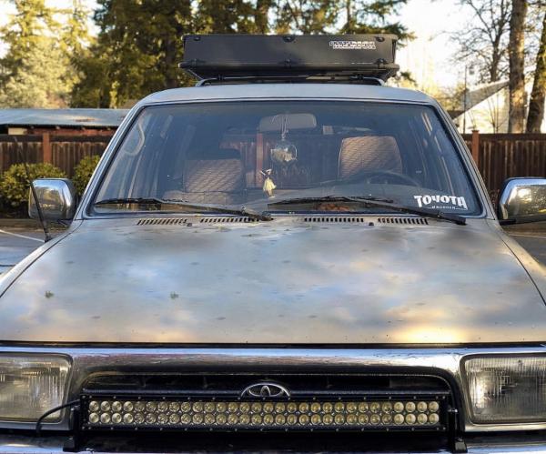 New light bar and roof rack