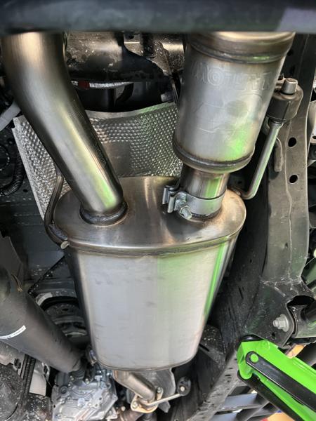 New Magnaflow exhaust install 04-08-22
