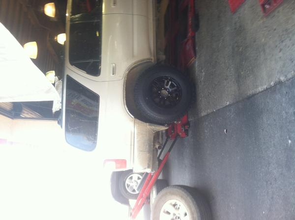 New mb rims and bfg's
