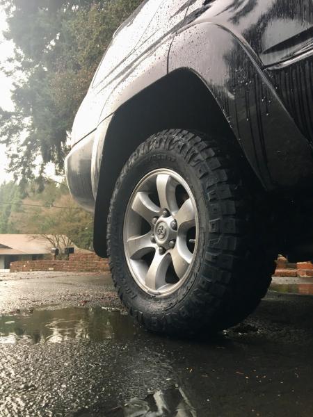 New Nitto Ridge Grappler 265/65R-17s