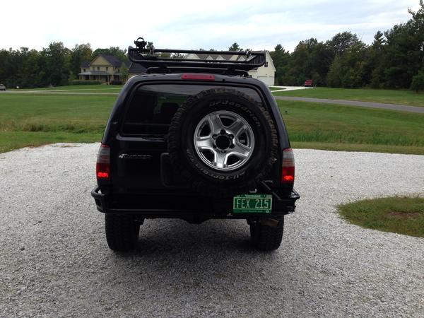 New rear bumper