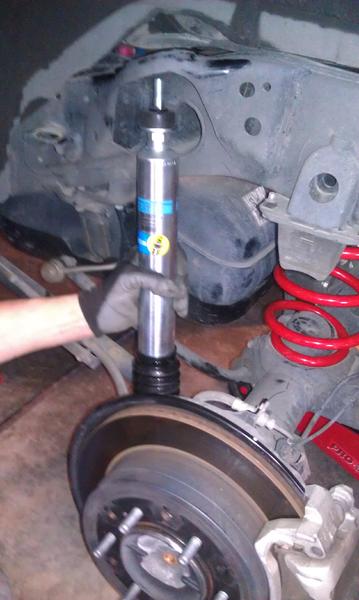 new rear shock going in