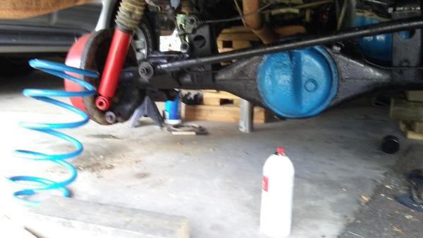New rear springs & 2.5" Simpson leveling kit