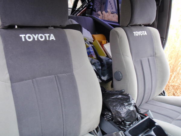 New reupholstered SR5 seats