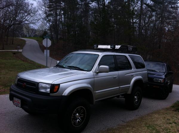 new roof rack and lights