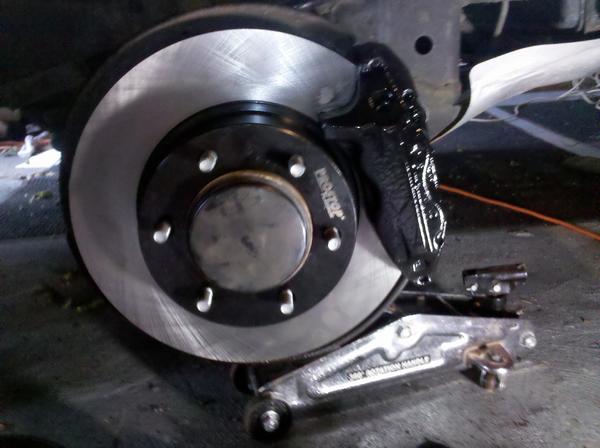 New Rotors/Brakes and painted Calipers