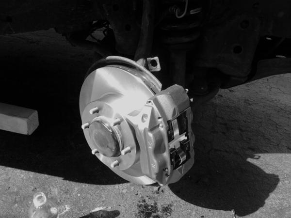 New Rotors, New Calipers, New pads.