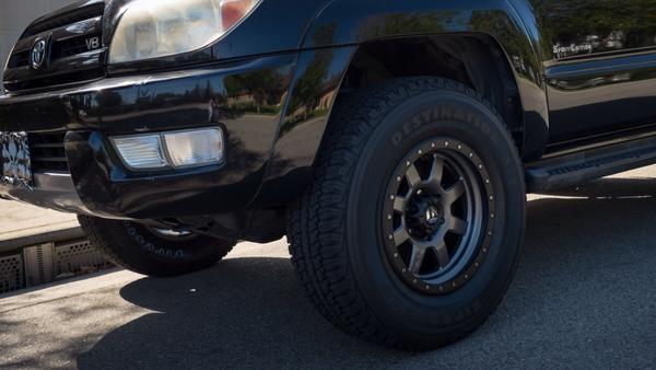 New shoes and feet