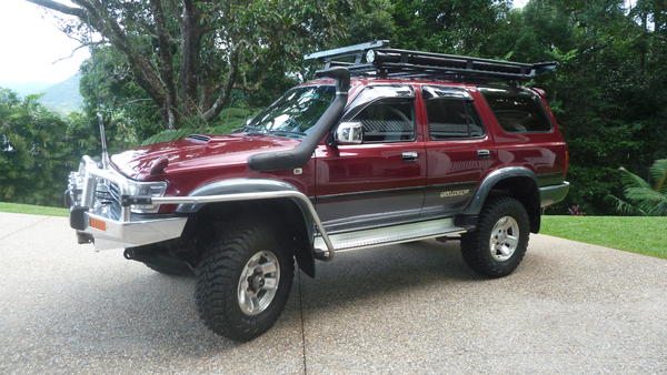 New shoes - Hankook Dynapro MT's. Just as quiet as my Toyos, but noticeably lighter when I lifted the spare on.
