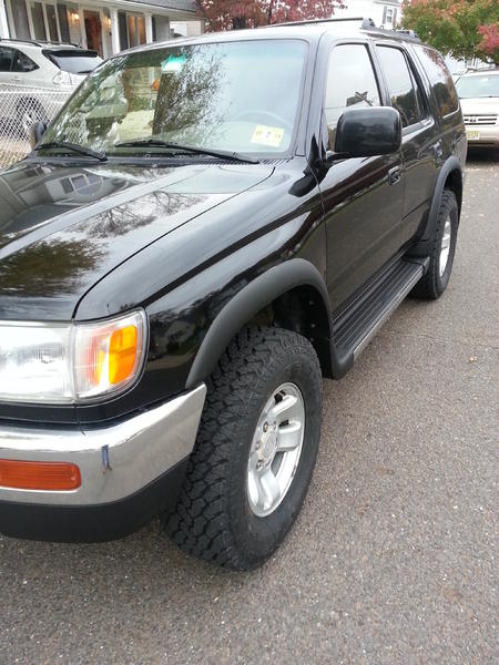 new tires and bed liner on all fenders and plastics