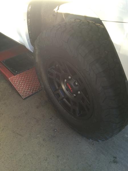 New Tires and Wheels
