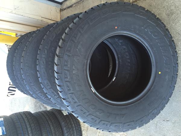 New tires - Ironman All Country AT - 265/75/R16