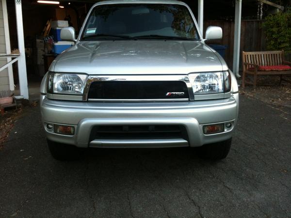 New TRD Logo, light smoke-out side lights and blinkers.