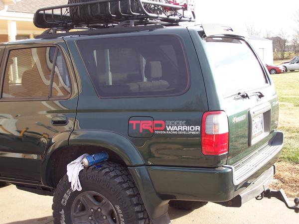 new trd rock warrior emblems
