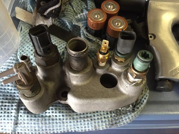 new water bypass outlet