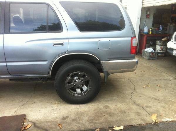 New wheel color