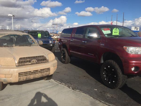 Next to my next Toyota in the future