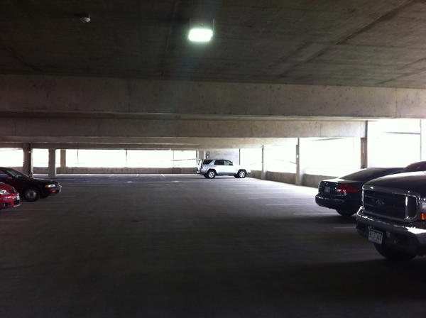 Nice and safely parked away from the doordingers.
