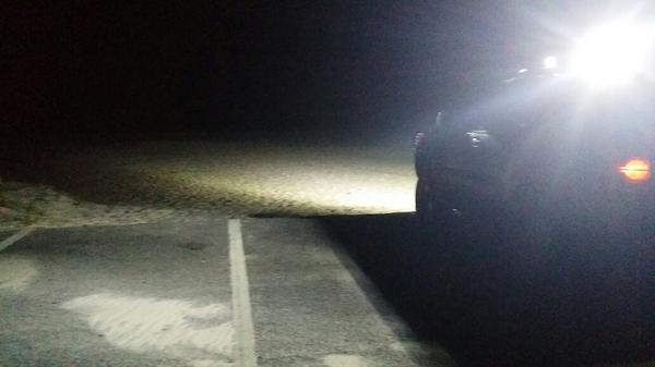 night shot at the beach