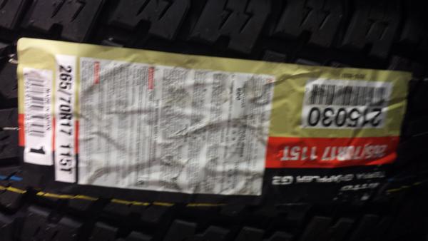 nitto 265/70/17