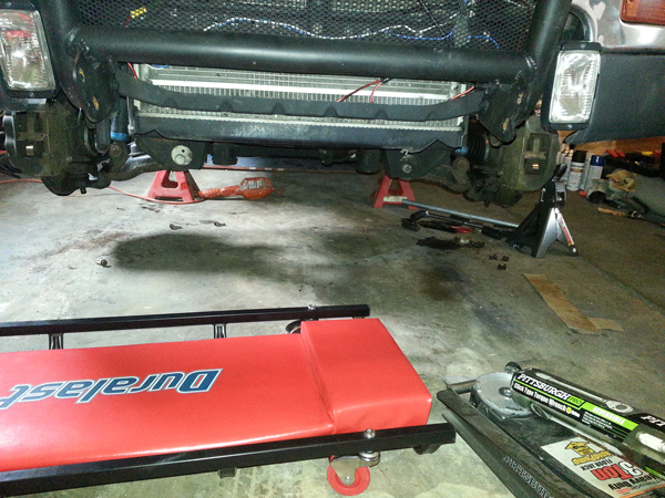 no front tires