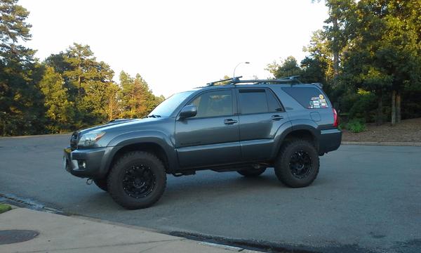Now actually this is newest stance, Yakima set up etc, minus a new fairing to come soon