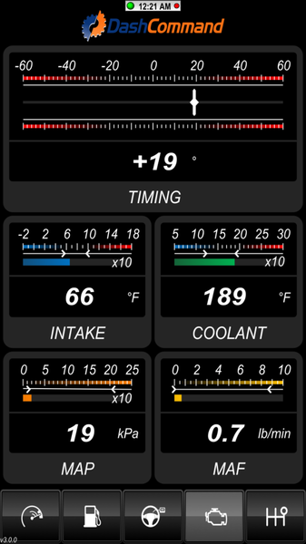 obdii app with the amazon code reader