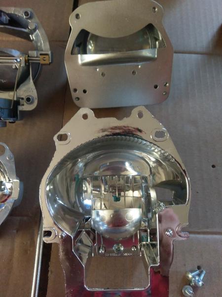 OE Projector in half