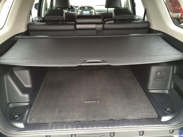 OEM 2015 Toyota 4Runner Cargo Cover