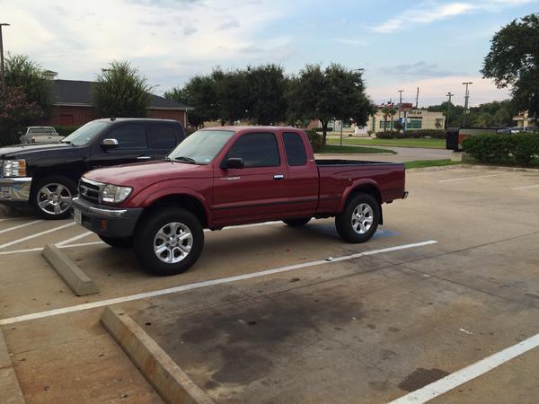 OEM 4Runner wheels on 1999 Tacoma