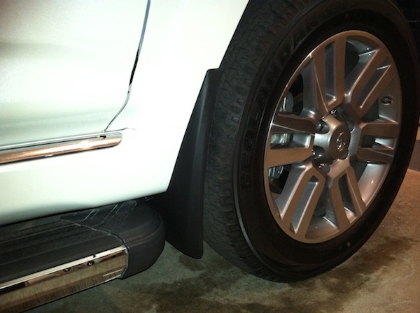 OEM front mud flap #2