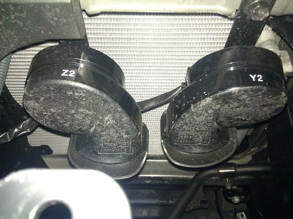 OEM horns in 2011 Limited.