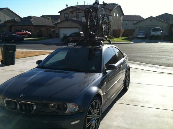 Of course I had a bike rack
